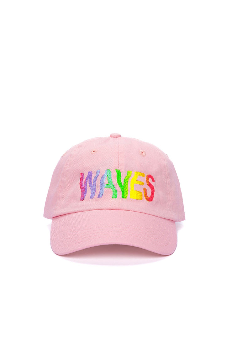 WAVES Logo Cap - Pink